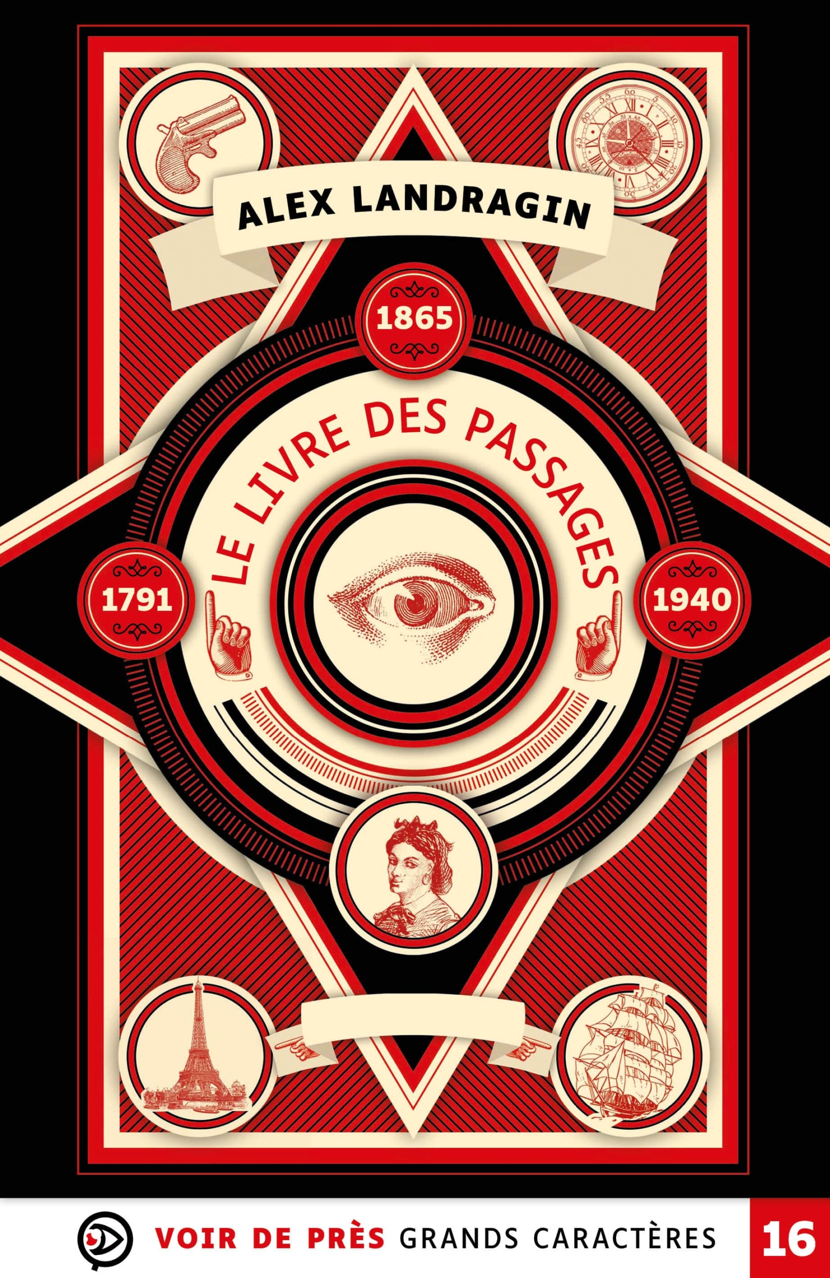 Couverture livre : Le livre des passages d'Alex Landragin