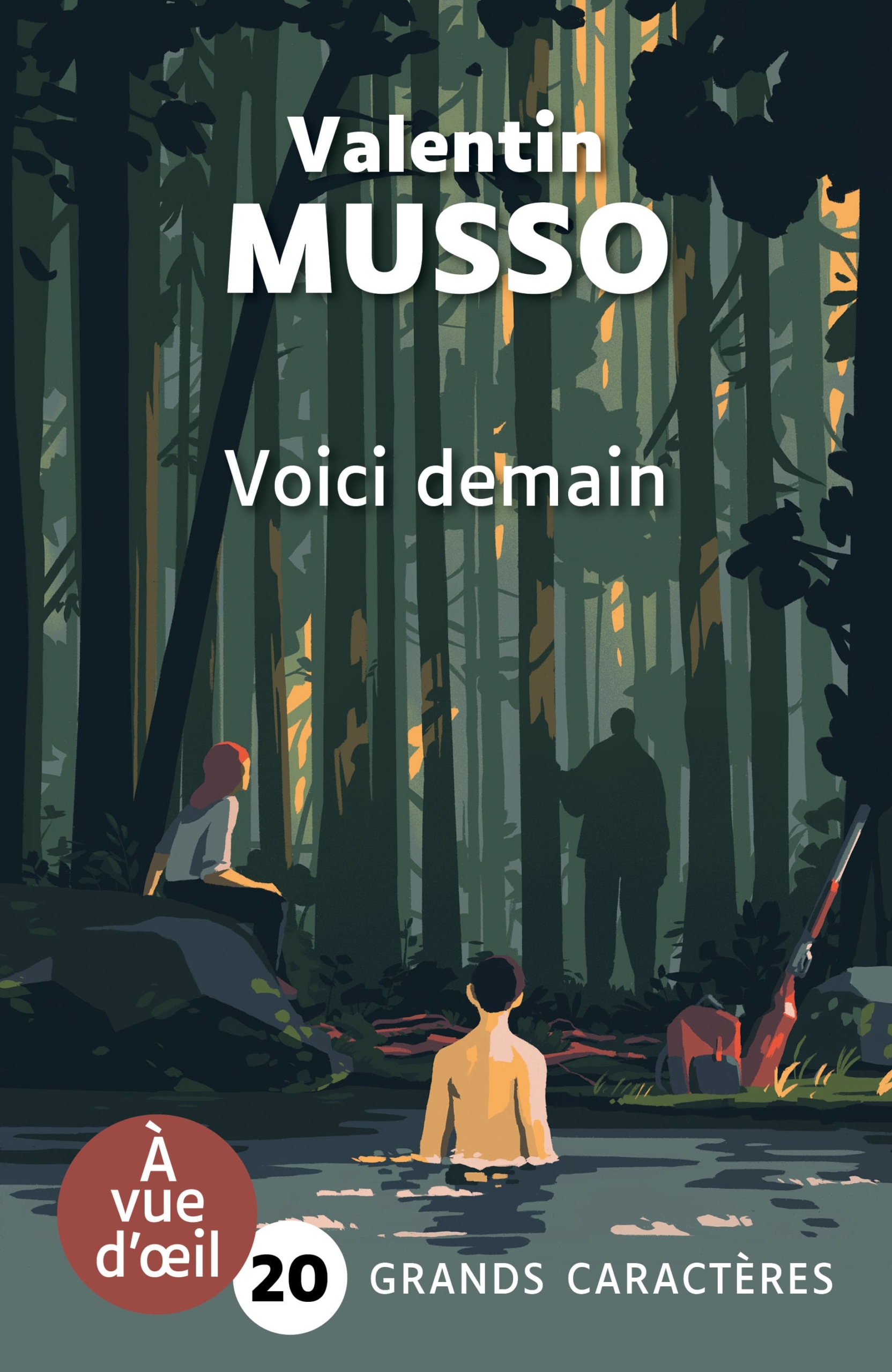 Couverture livre : Voici demain de Valentin Musso